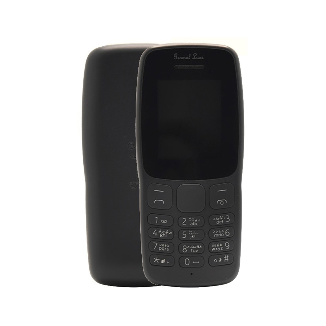 گوشی موبایل General Luxe مدل 106 دو سیم کارت - مشکی